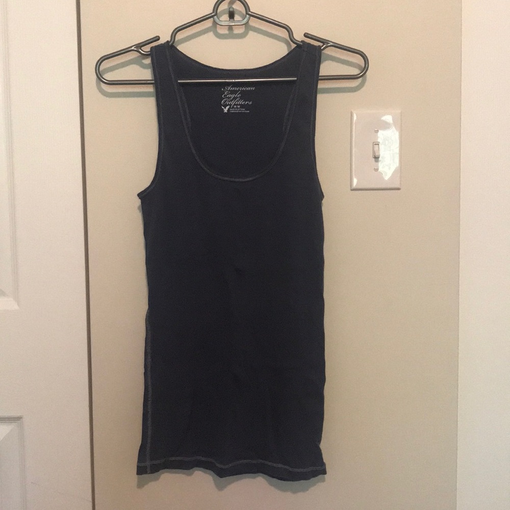 Navy blue tank top